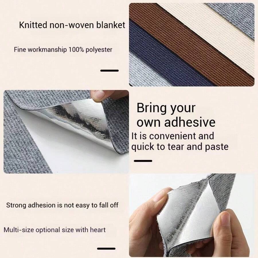 Cuttable self-adhesive cat scratch pad sofa and furniture protector - image 5