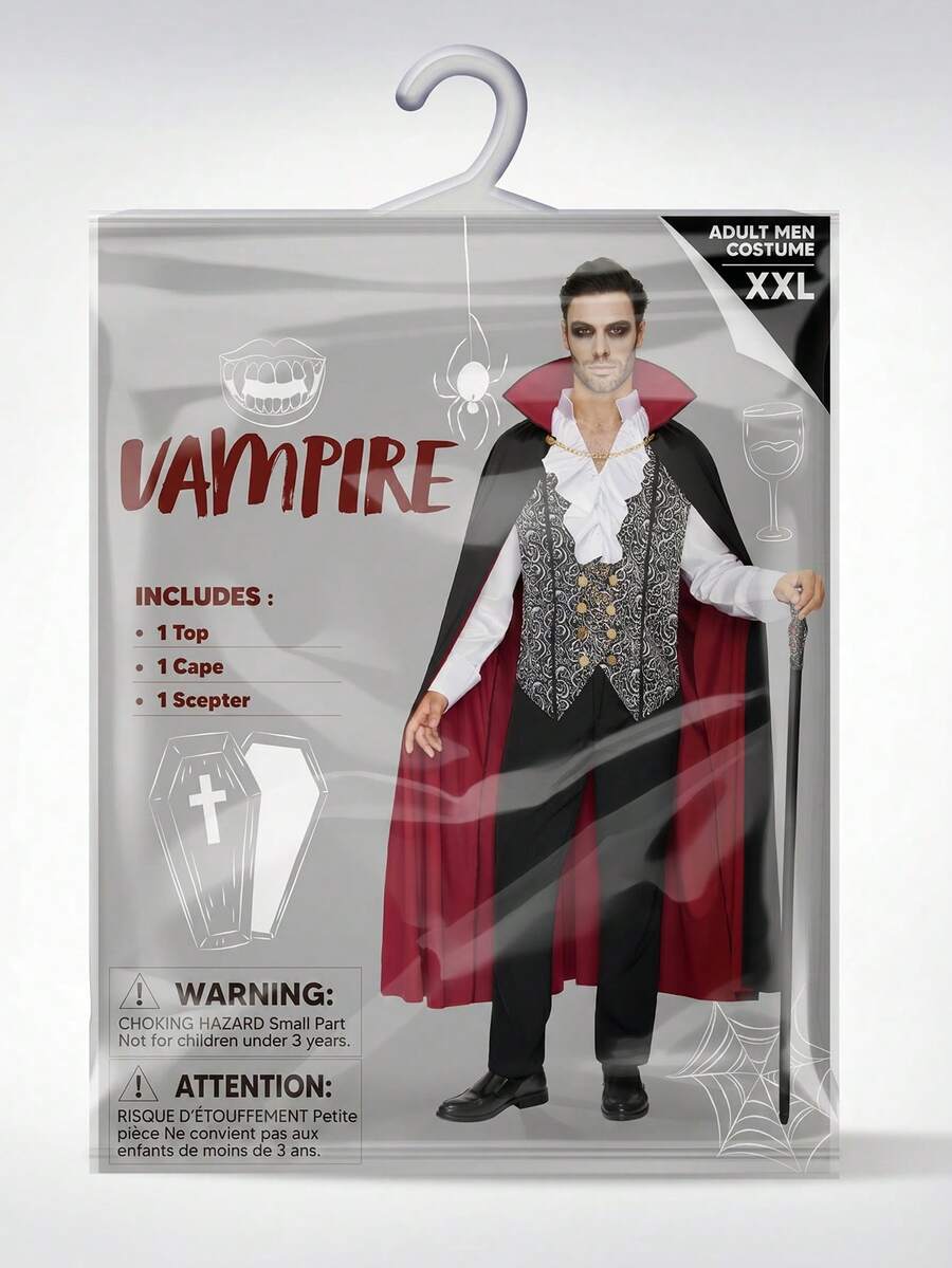 Joyfy adult vampire costume - view 7