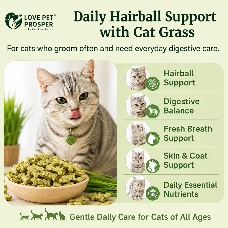 LOVE PET PROSPER cat treats suitable for all cat breeds