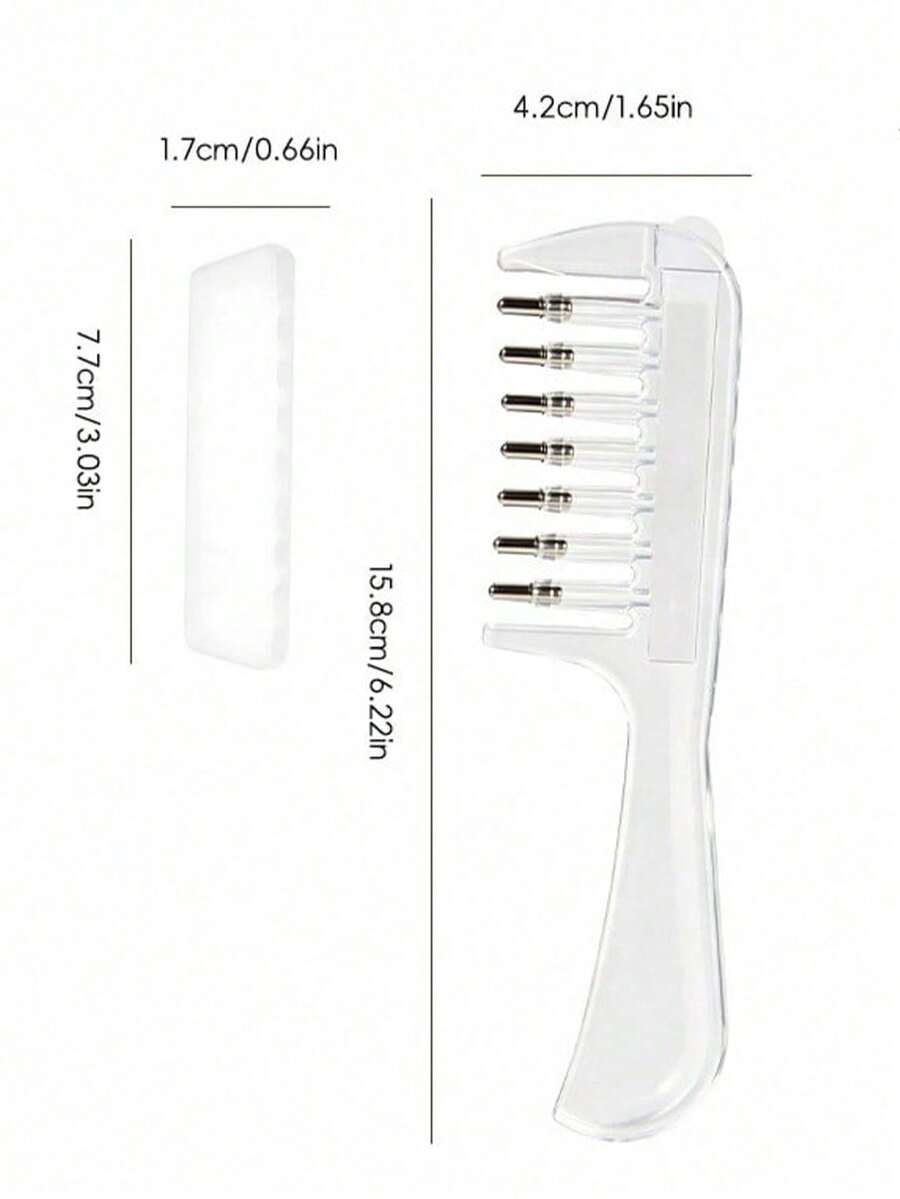 Scalp Hair Oil Dispensing Comb, Hair Root Essence Applicator, Refillable Hair Ca - image 5