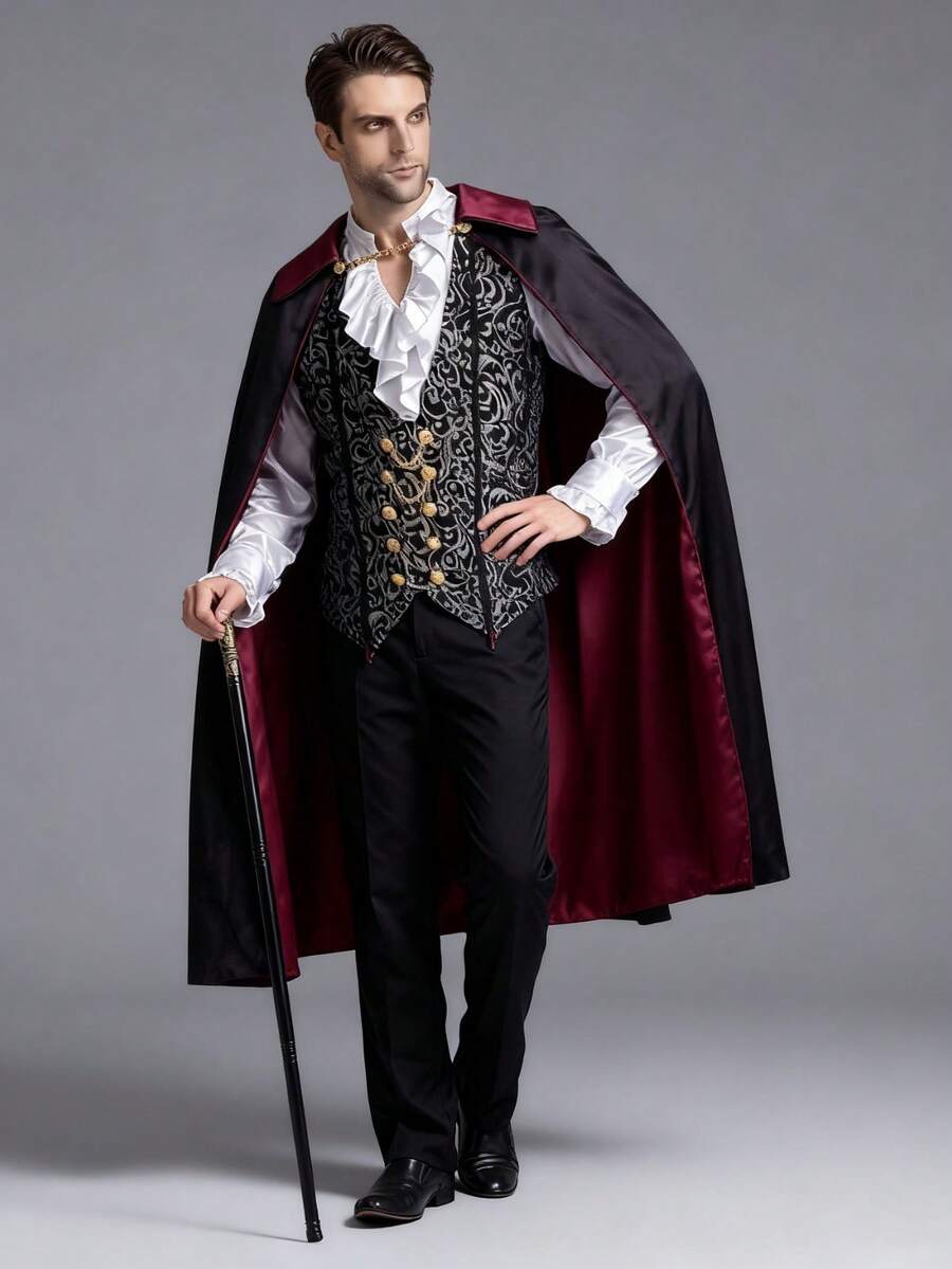 Joyfy adult vampire costume - view 5