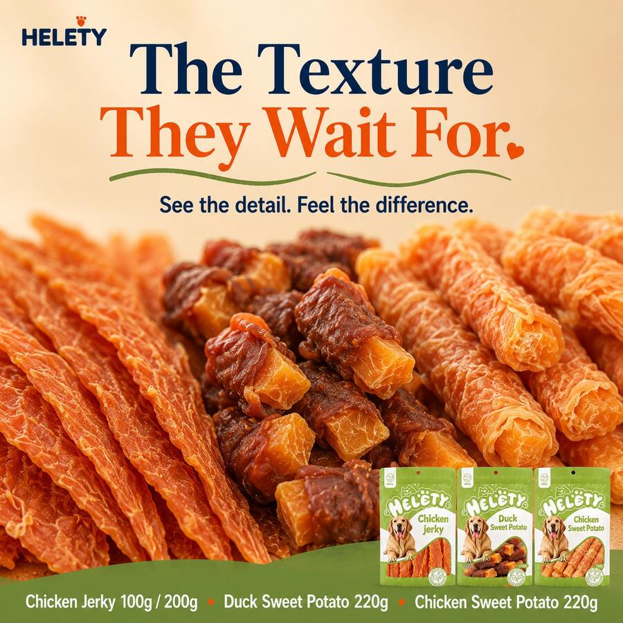 HELETY dog treats product details
