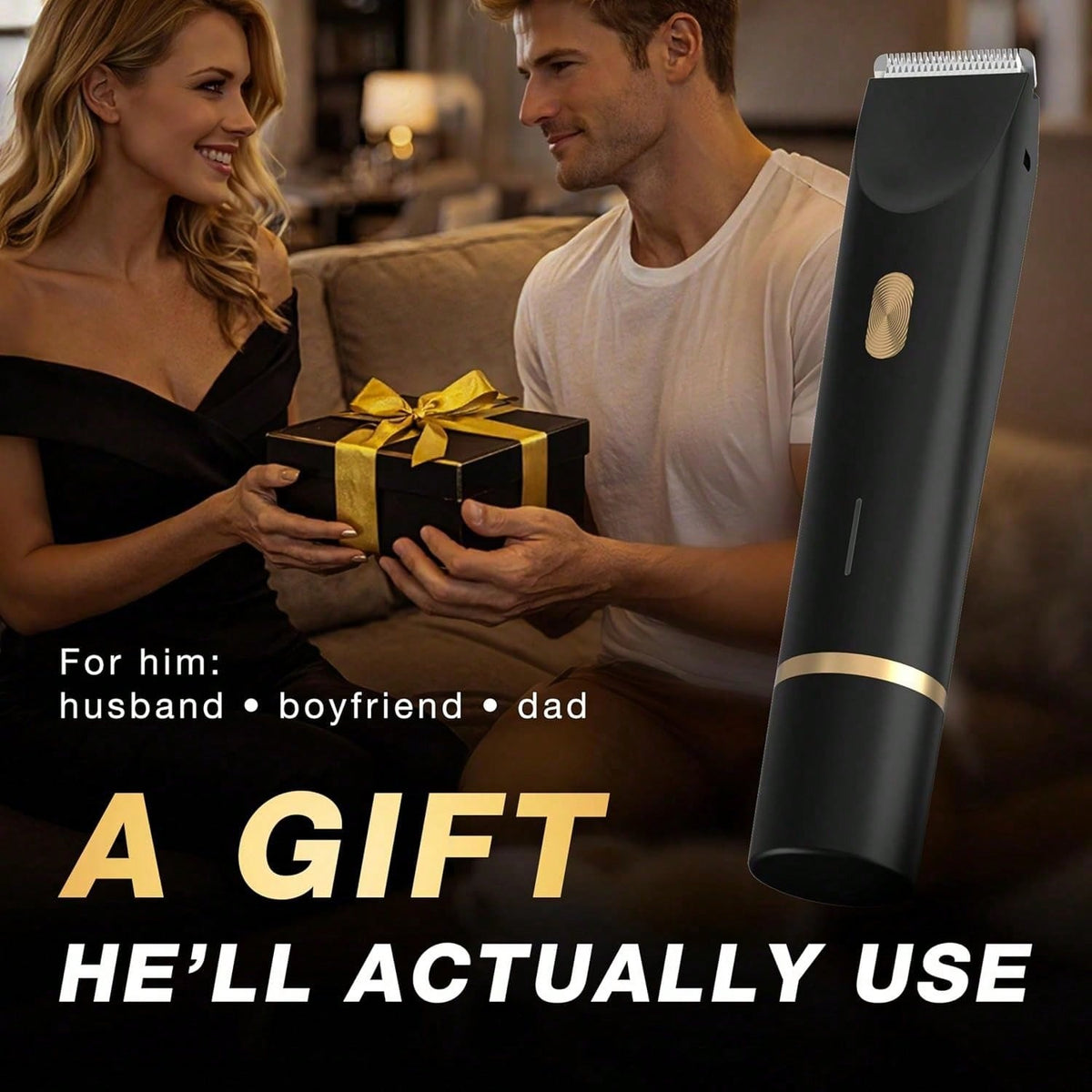 2 In 1 Electric Shaver For Men, Dual Head Beard Trimmer & Hair Clipper, Rechargeable Waterproof Grooming Kit With Precision Trimmer Head, Men's Facial Hair Remover For Beard Hair Cutting, Barber Tool, Gift For Men, Birthday Gift, Holiday Gift